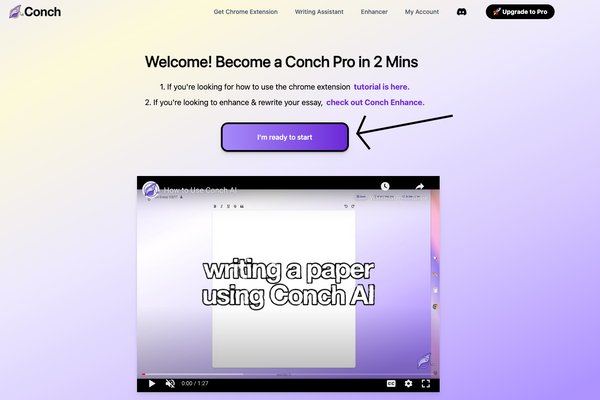 Conch AI's Free AI Essay Writer