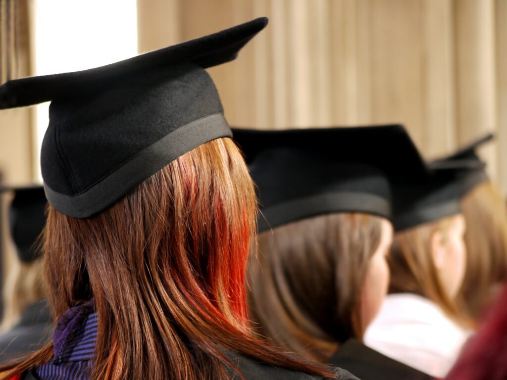 graduate students in a ceremony - Good SAT Score Range