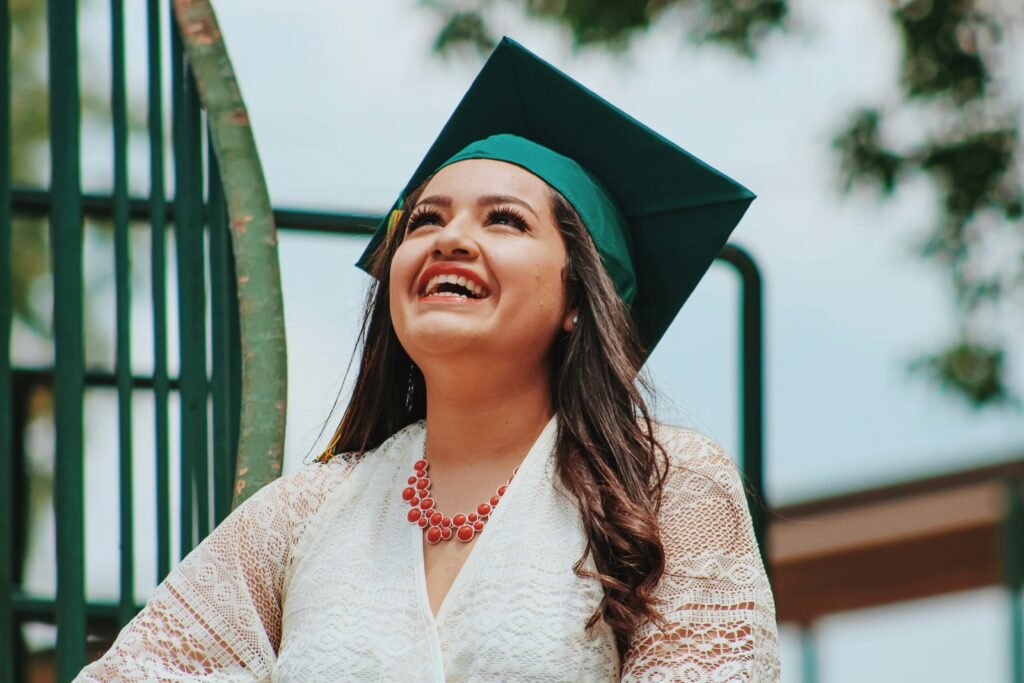 person happy in graduation - Good SAT Score Range