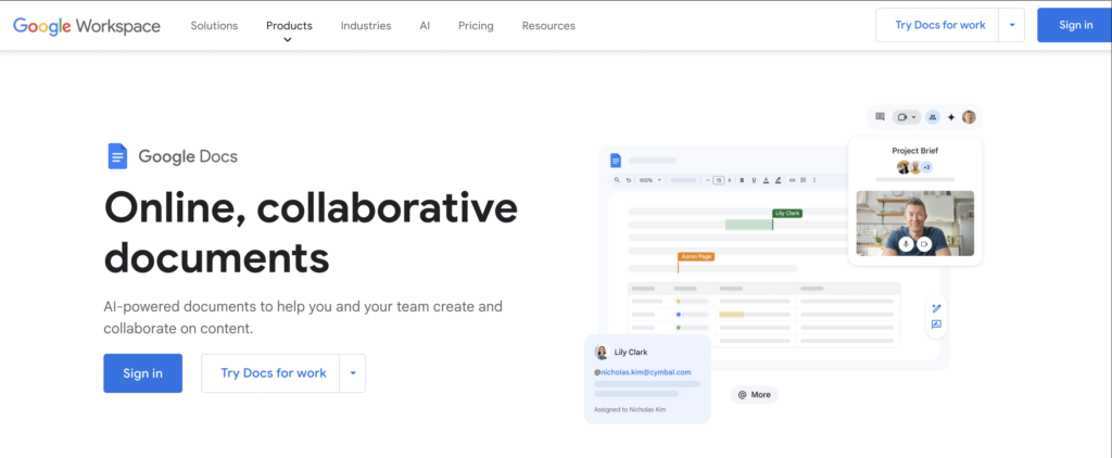 google docs - Speedwrite Alternatives