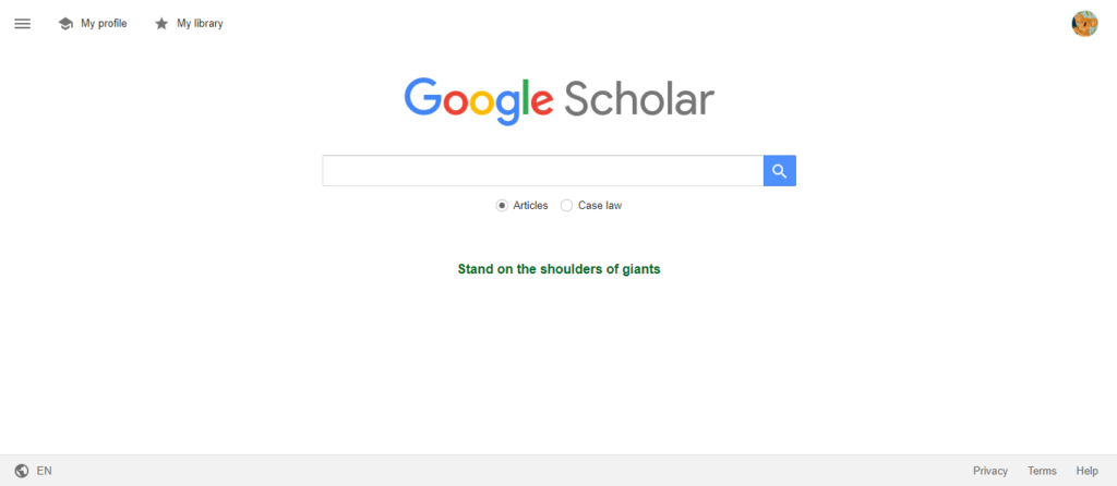google scholar - Websites Like Jstor