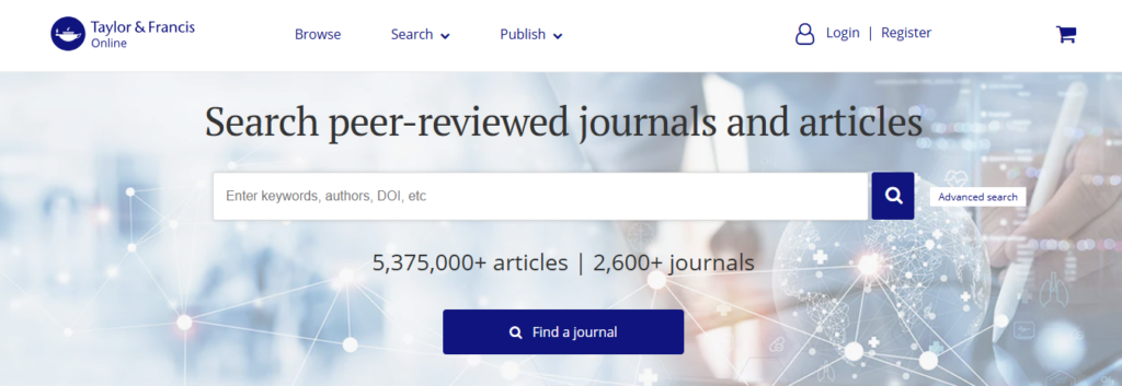 tandfoline - Websites Like Jstor