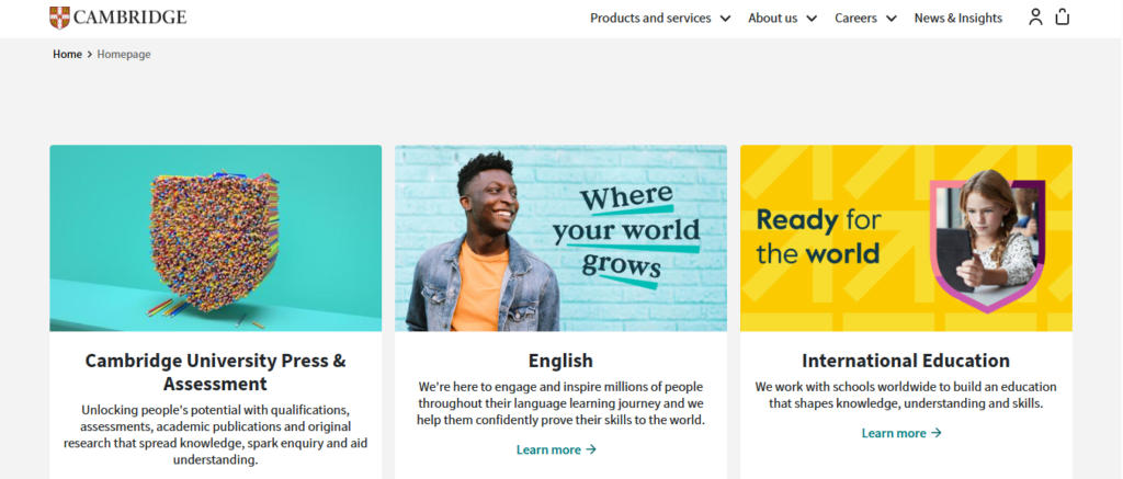 cambridge - Websites Like Jstor