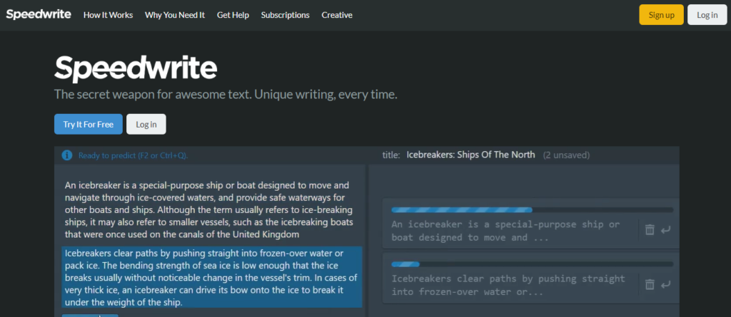 speed write - Speedwrite Alternatives