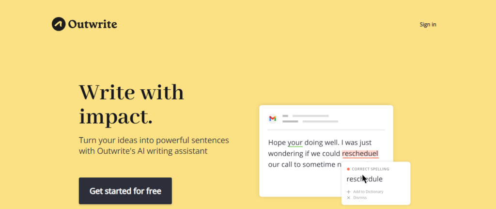 outwrite - Speedwrite Alternatives