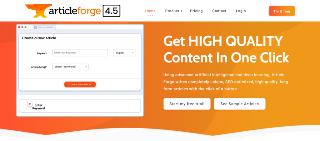 article forge - Sudowrite Alternatives
