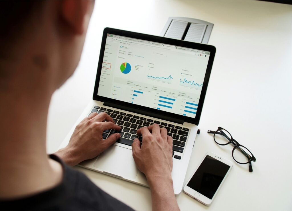 Person Working - Finance Research Paper Writing
