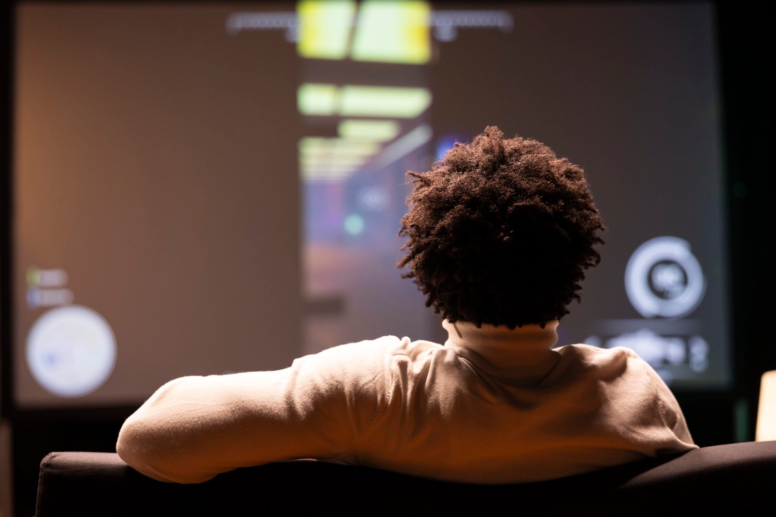man watching tv - Is a Documentary a Primary Source